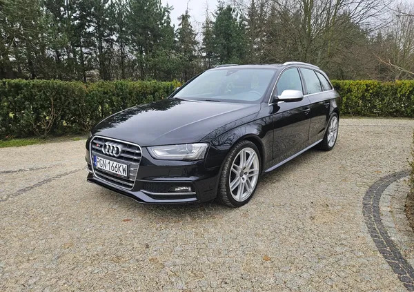 Audi S4 cena 89500 przebieg: 185000, rok produkcji 2014 z Gniezno